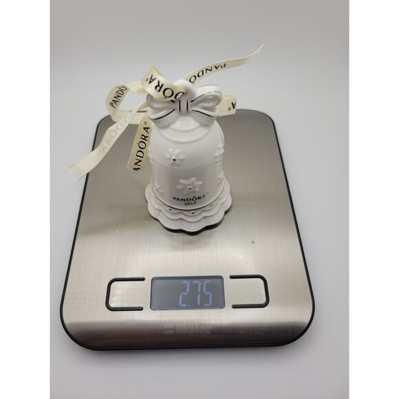 Pandora Limited Edition 2017 Porcelain Christmas Bell w/Box - Picture 9 of 9